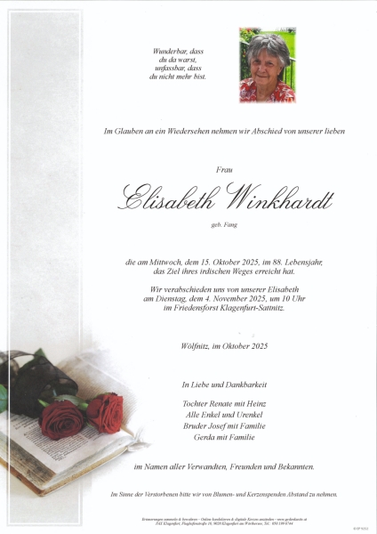 Parte von Elisabeth Winkhardt
