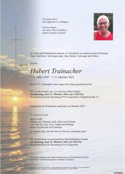 Parte von Hubert  Trainacher