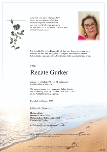 Parte von Renate  Gurker