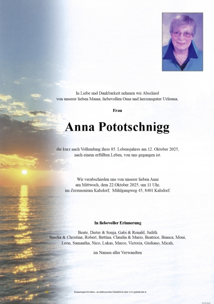 Parte von Anna Pototschnigg