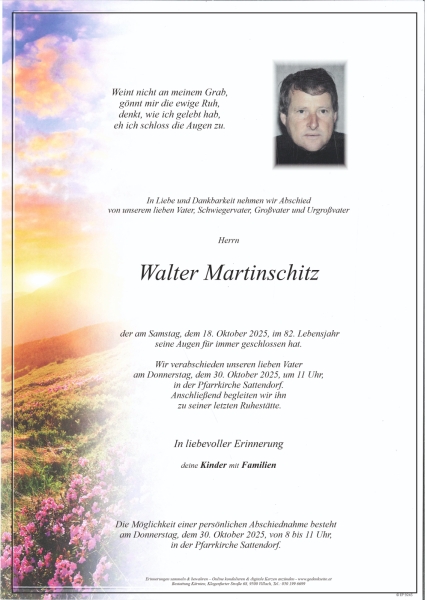 Parte von Walter Martinschitz