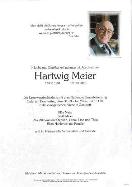 Parte von Hartwig Meier