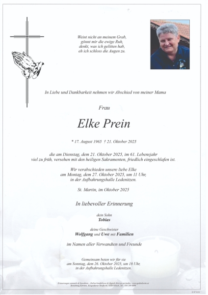 Parte von Elke Prein