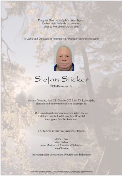 Parte von Stefan Sticker