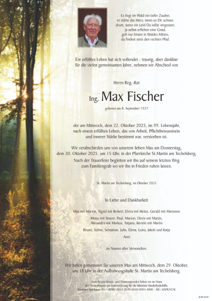 Parte von Max Fischer