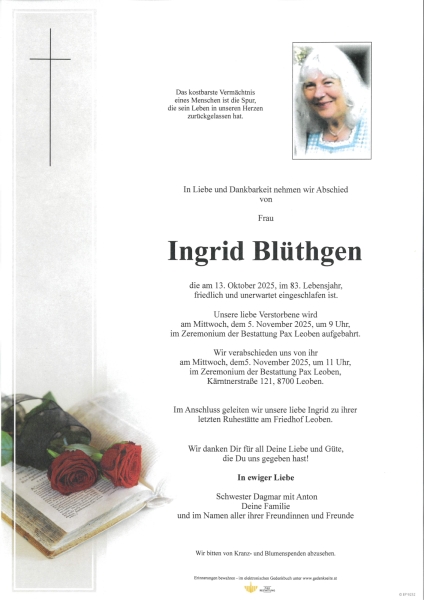 Parte von Ingrid Blüthgen