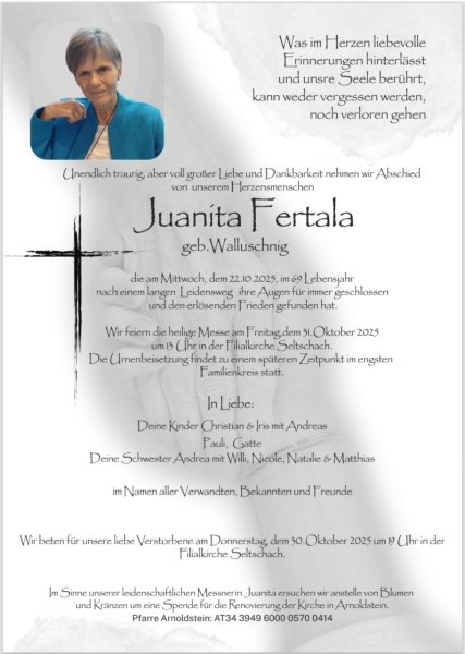 Parte von Juanita Fertala