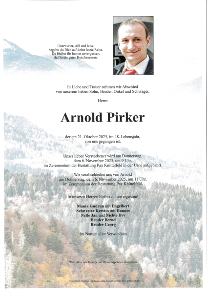 Parte von Arnold Pirker