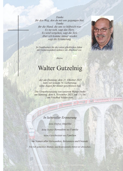Parte von Walter Gutzelnig