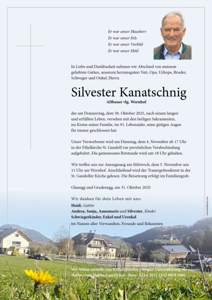 Parte von Silvester Kanatschnig