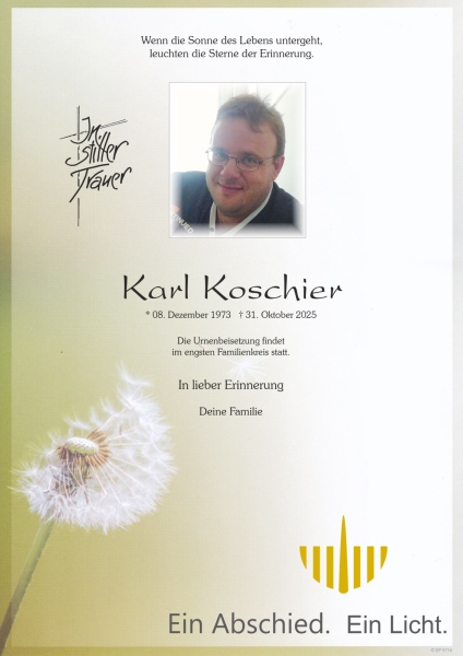 Parte von Karl Koschier