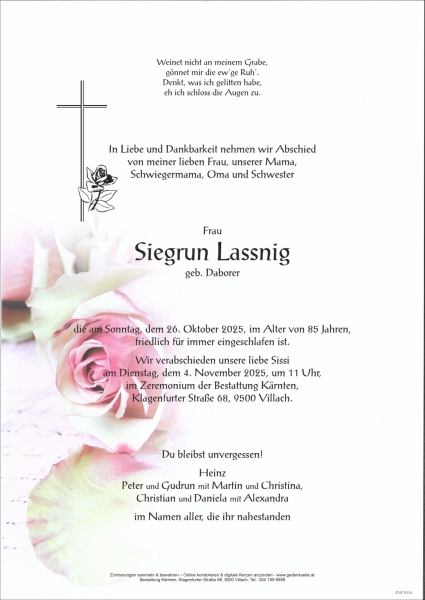 Parte von Siegrun Lassnig