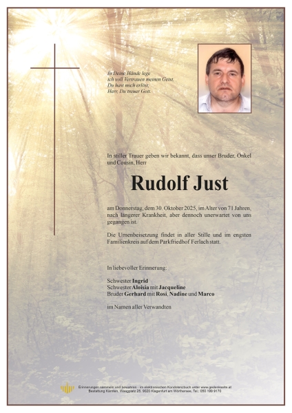 Parte von Rudolf Just