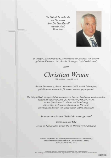 Parte von Christian Wrann