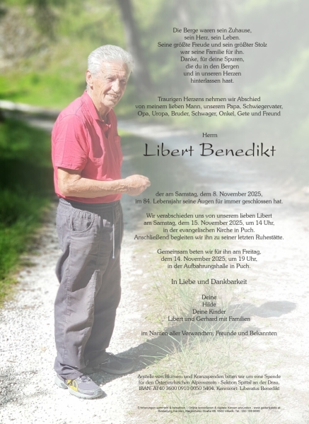 Parte von Liberatus Benedikt