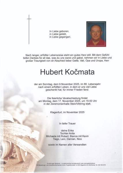 Parte von Hubert Kocmata