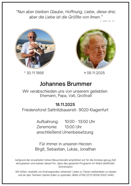 Parte von Johannes Brummer