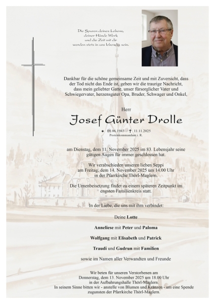 Parte von Josef Günter Drolle