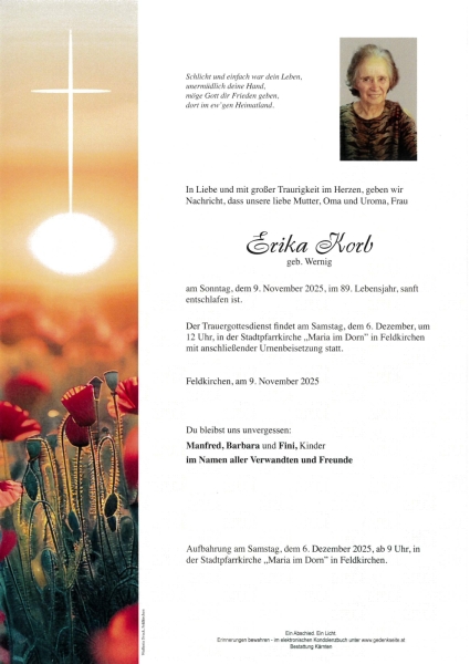 Parte von Erika Korb