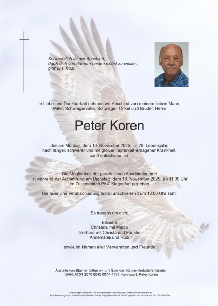 Parte von Peter Koren
