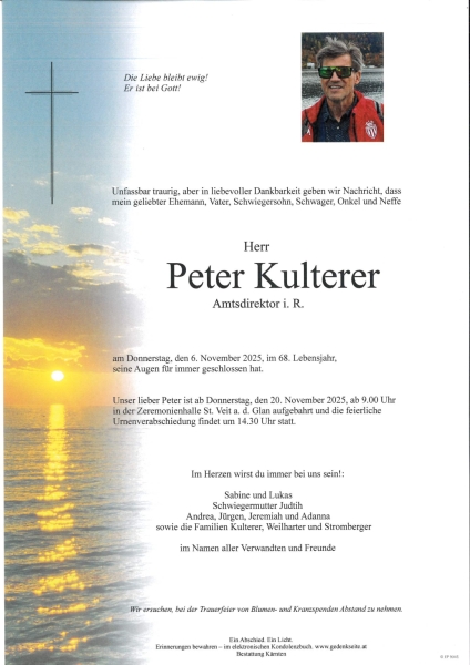 Parte von Peter  Kulterer