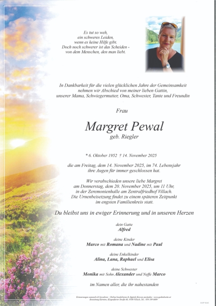 Parte von Margret Stefanie Pewal