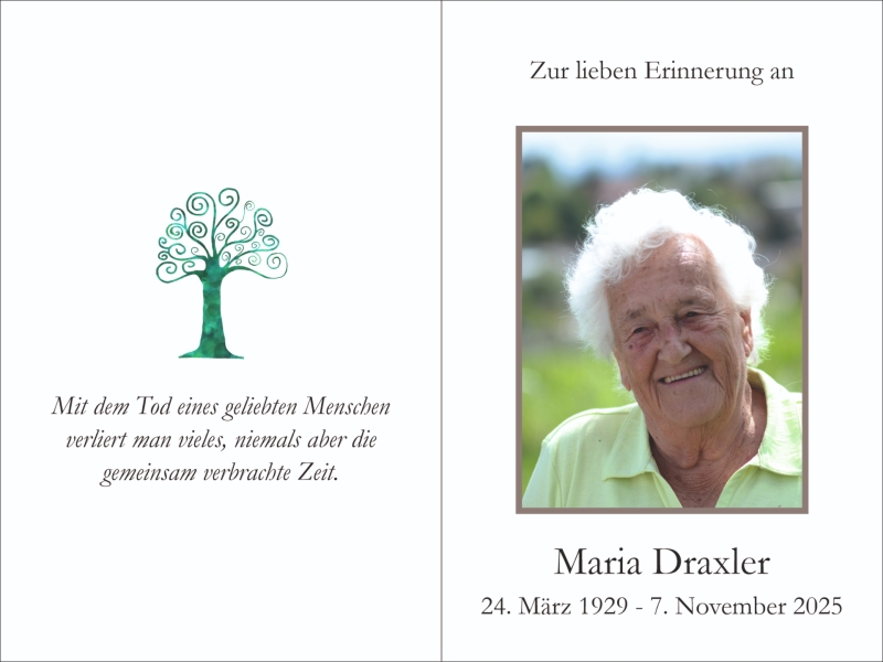 Parte von Maria Draxler