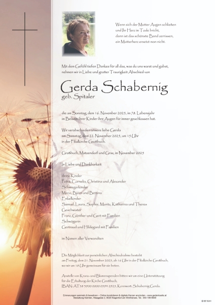 Parte von Gerda Schabernig