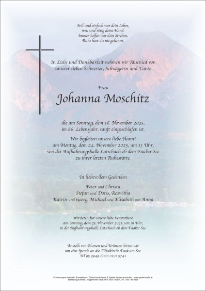 Parte von Johanna Moschitz