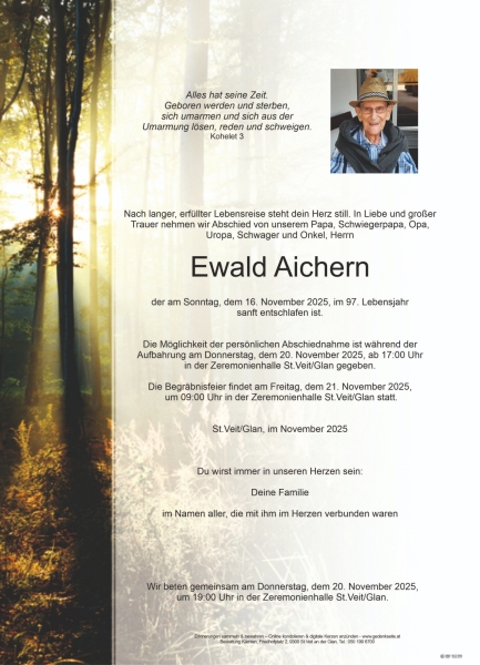 Parte von Ewald Aichern