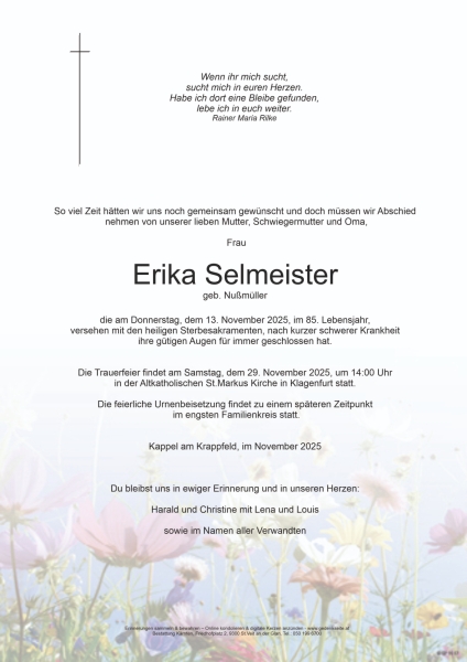 Parte von Erika Selmeister