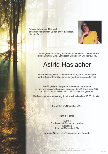 Parte von Astrid Haslacher