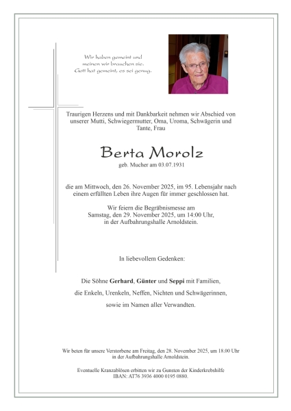 Parte von Berta Morolz