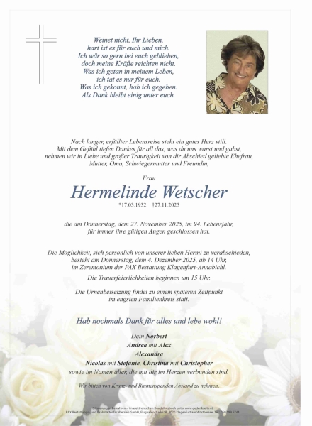 Parte von Hermelinde Wetscher