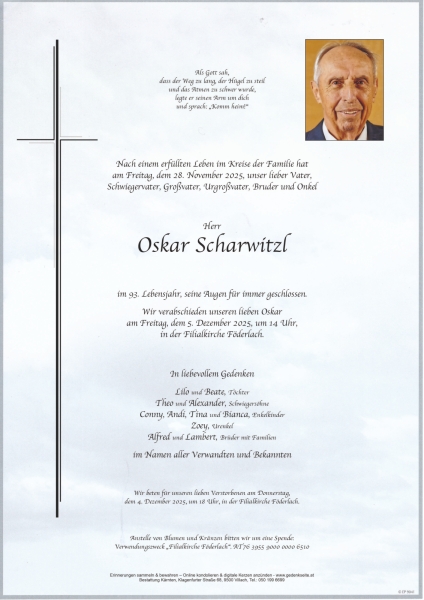 Parte von Oskar Scharwitzl