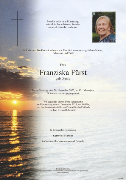 Parte von Franziska Fürst