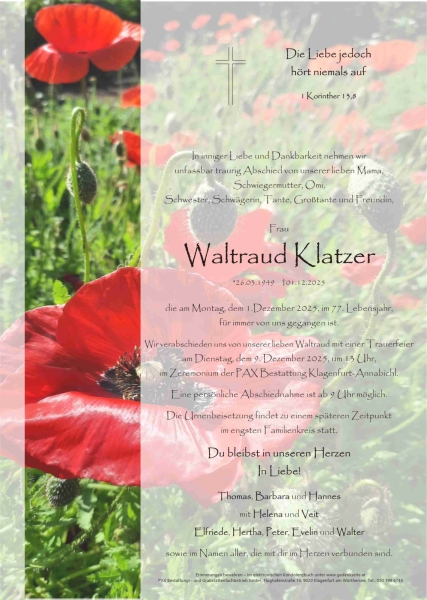 Parte von Waltraud Klatzer