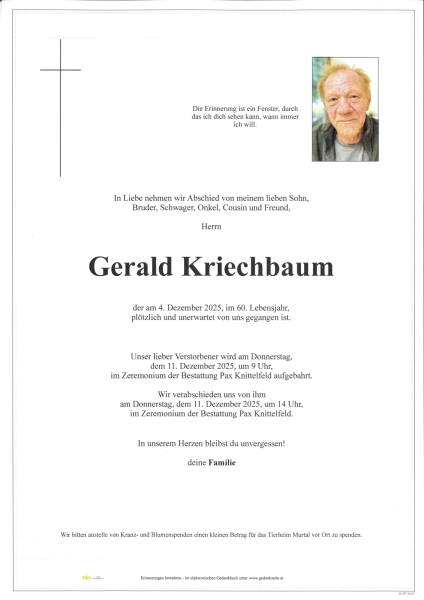Parte von Gerald Kriechbaum