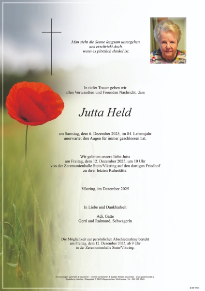 Parte von Jutta Held