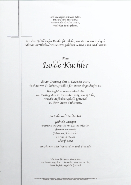 Parte von Isolde Kuchler
