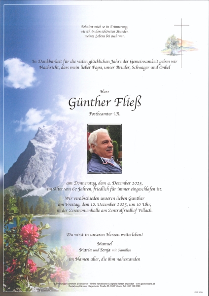 Parte von Günther  Fließ