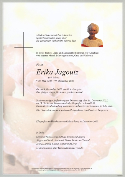 Parte von Erika Jagoutz