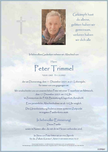 Parte von Peter Trimmel