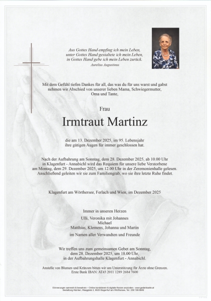 Parte von Irmtraut Martinz