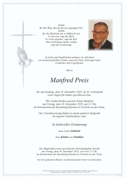 Parte von Manfred Preis