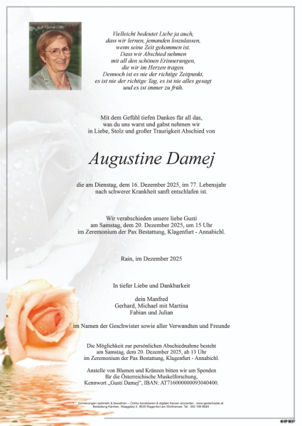 Parte von Augustine  Damej