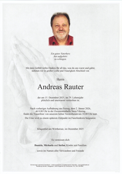 Parte von Andreas Rauter