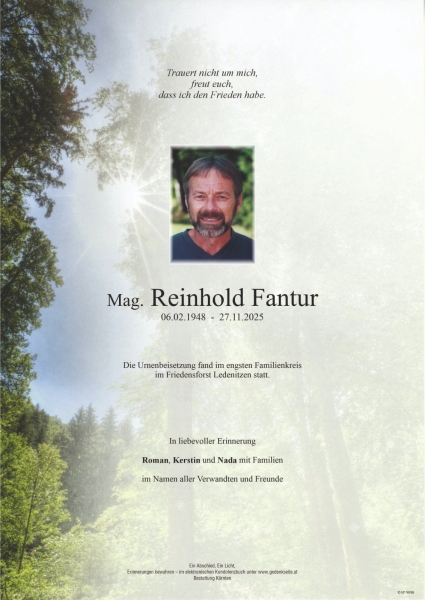Parte von Reinhold Fantur