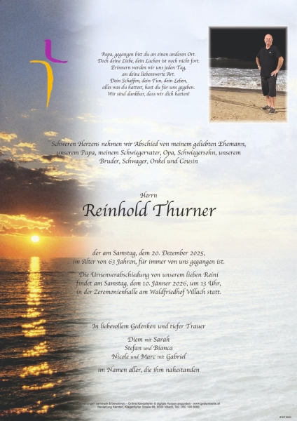Parte von Reinhold  Thurner