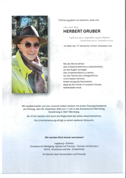 Parte von Herbert Gruber